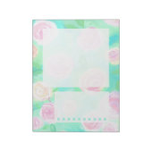 Bloc-notes floral du jardin de printemps (grand) (Tourné)