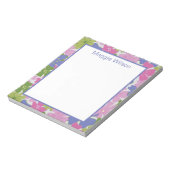 Bloc-notes floral éparpillé (Tourné)