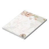 Bloc-notes floral et oiseaux vintage (Tourné)