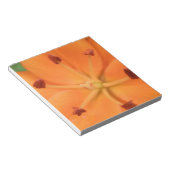 Bloc-notes floral Lily orange (Incliné)