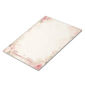 Bloc-notes floral personnalisé (Incliné)