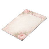 Bloc-notes floral personnalisé (Incliné)