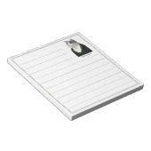 Bloc-notes FOOTMAN CAT 5,5x6 + Lignes (Incliné)
