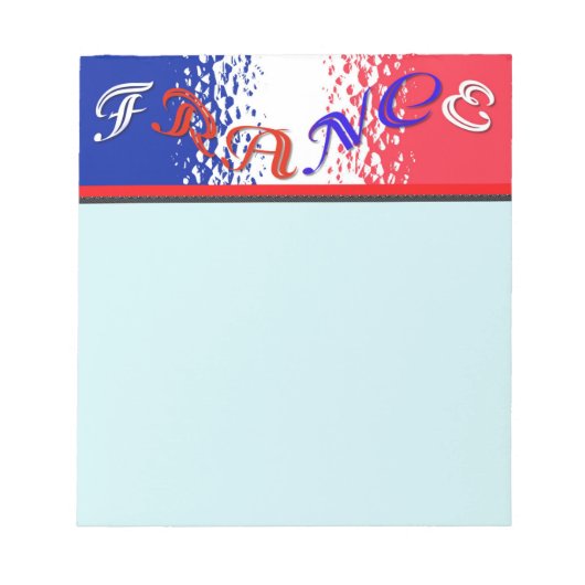 Bloc-notes France (Devant)