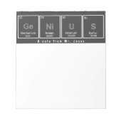 Bloc-notes GeNiUS (Devant)