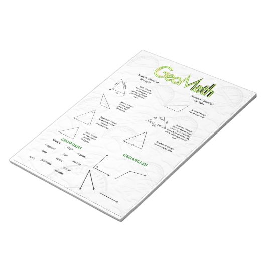 Bloc-notes Geomath (Incliné)