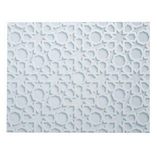 bloc-notes géométrique marocain islamique