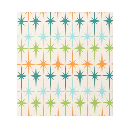 Bloc-notes géométrique vintage (Devant)