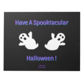 Bloc-notes Ghosts tactile (27,9 cm x 21,6 cm) (Devant)