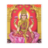 Bloc-notes Goddess Lakshmi (Devant)