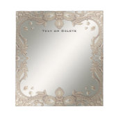 Bloc-notes Gold Ornat (Devant)