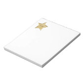 Bloc-notes Gold Twinkle Star (Tourné)