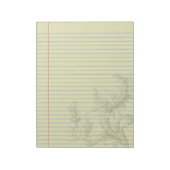 Bloc-notes Gothique Steampunk Floral Imaginaire (Tourné)