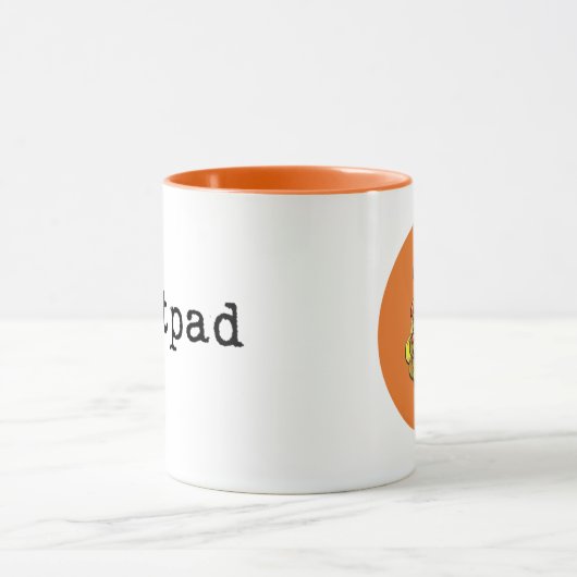 Bloc-notes gourmande crapaud Mug (Centre)
