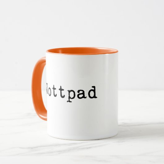 Bloc-notes gourmande crapaud Mug (Devant gauche)