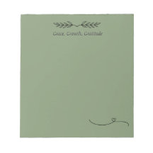 Bloc-notes Grace & Growth Daily Affirmation