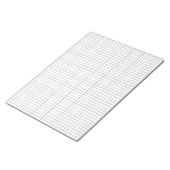 Bloc-notes grand format papier quadrillé (Incliné)