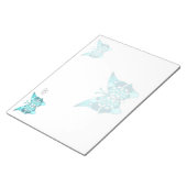 Bloc-notes grand format personnalisé avec Arrière  (Incliné)