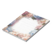 Bloc-notes Gratitude Watercolor Hydrangea (Tourné)