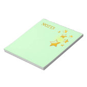 Bloc-notes Green Stars (Tourné)