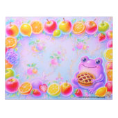 Bloc-notes Grenouille Fruitée (Devant)