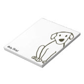 Bloc-notes Gros Labo Chien (Tourné)