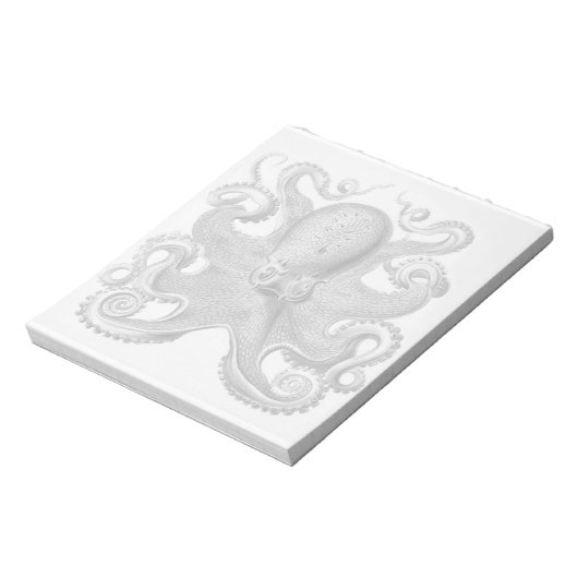 Bloc-notes Haeckel Octopus (Tourné)