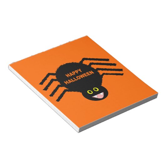 Bloc-notes Halloween Black Spider (Incliné)