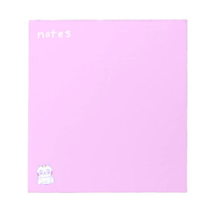 Bloc-notes Happy Cat 14 cm x 15 cm - 40 pages