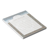 Bloc-notes Heart of Shells on the Beach Brides (Incliné)