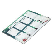 Bloc-notes hebdomadaire Northern Lights (Incliné)