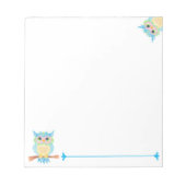 Bloc-notes Hibou (Devant)