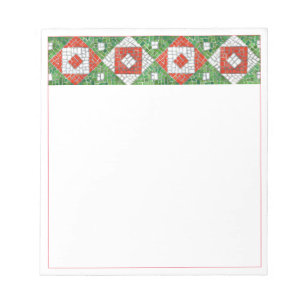 Bloc-notes HOLIDAY MOSAIC 5,5x6