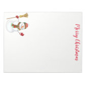 Bloc-notes Holiday Snowman (Devant)