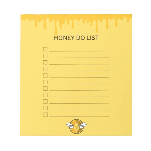 Bloc-notes Honey Do (Devant)