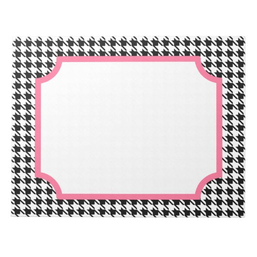 Bloc-notes Houndstooth (Devant)