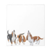Bloc-notes Howling Basset Hound Chiens (Devant)