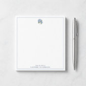 Bloc-notes Hydrangea Bleu De Mon Bureau
