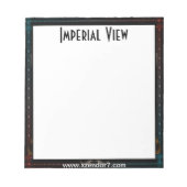 Bloc-notes Imperial View Fractal Art (Devant)