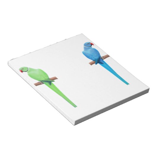 Bloc-notes indien Ringneck Parakeet (Incliné)