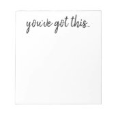 Bloc-notes - Inspiration que vous avez (Devant)