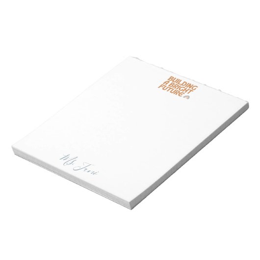 Bloc-notes instructeur Boho Rainbow (Tourné)