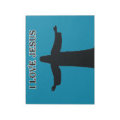 Bloc-notes j'aime jesus (Tourné)