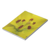 Bloc-notes jaune Lily Floral (Tourné)