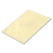 Bloc-notes jaune Marigold (Incliné)