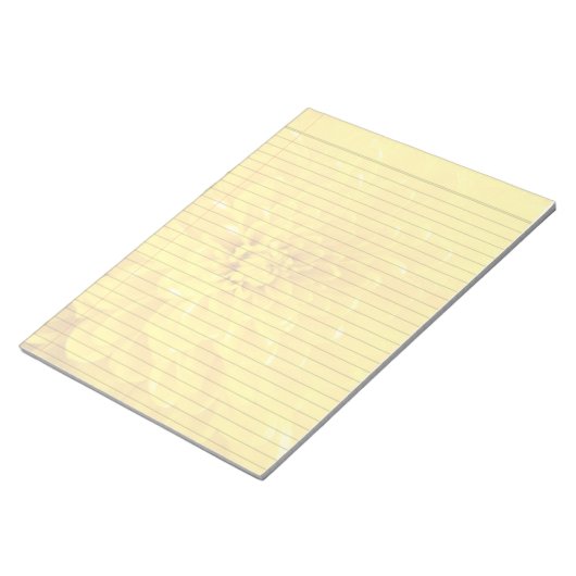 Bloc-notes jaune Marigold (Incliné)