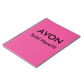 Bloc - notes, journal et/ou bloc - notes d'Avon (Côté gauche)