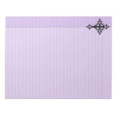 Bloc-notes juridique Tribal Cross Pastel Goth (Devant)