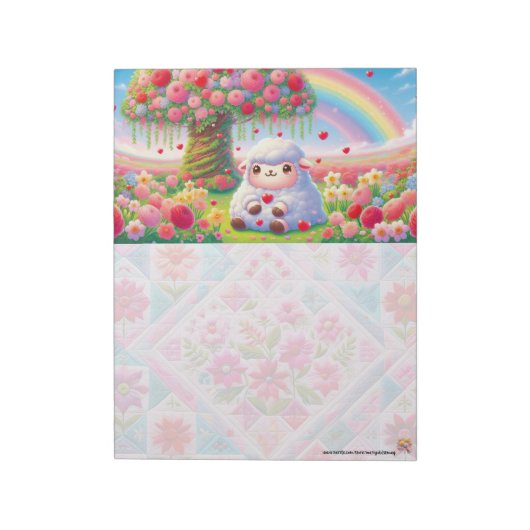 Bloc-notes Kawaii Agneau (Tourné)