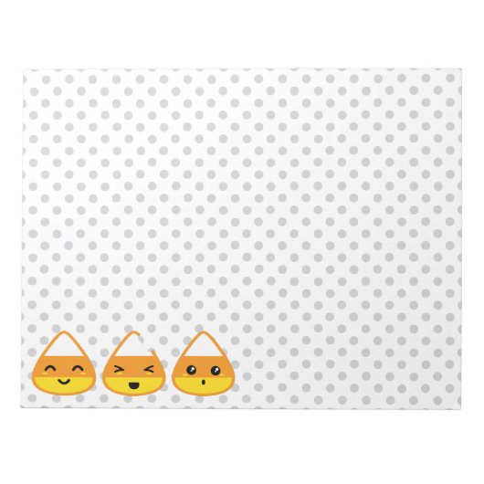 Bloc-notes Kawaii Candy Corn (Devant)